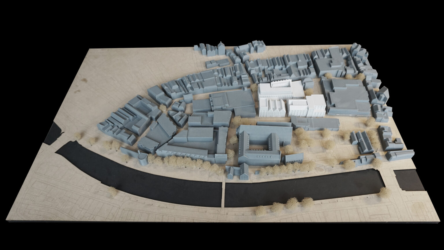 Tim Versteegh Architect Broerenkwartier Zwolle Maquette 1