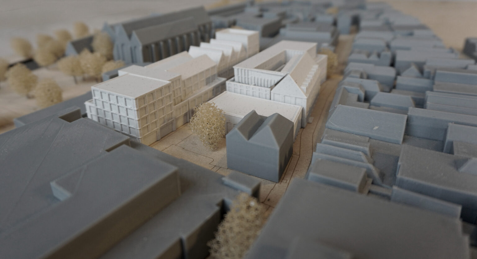 Tim Versteegh Architect Broerenkwartier Zwolle Maquette 4