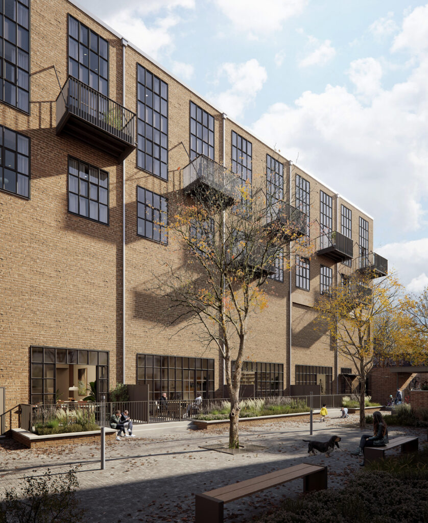 Kroonenberg - Dordrecht Linderhuis - Courtyard - Plomp